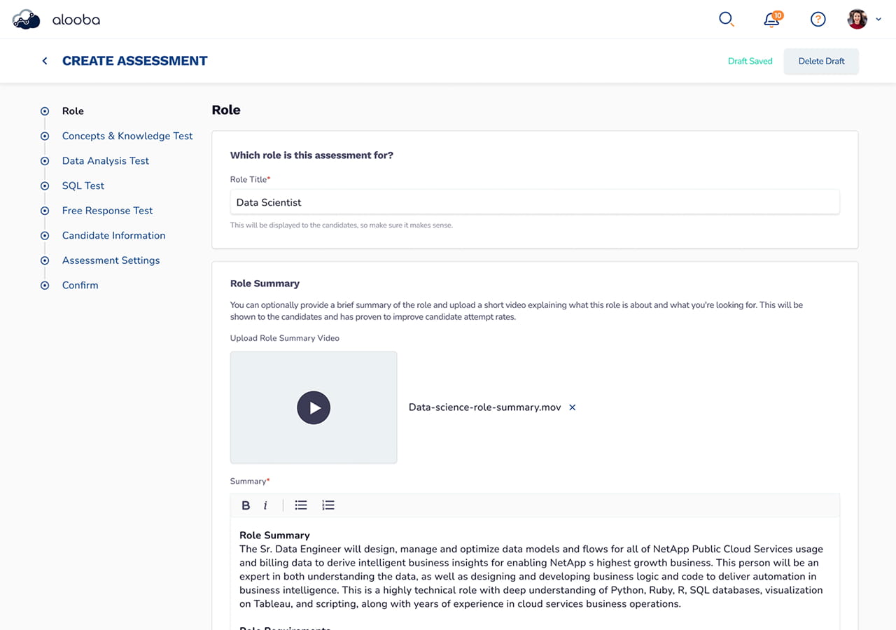  Assessment Role 