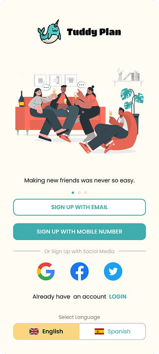  Tuddy Plan - Near By Dating App 