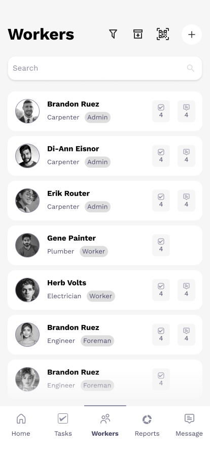  Core Workers 